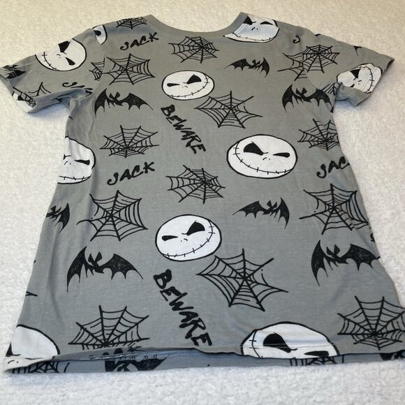 The Nightmare Before Christmas Jack Skellington Halloween SS Graphic Tee Youth L - Picture 4 of 9